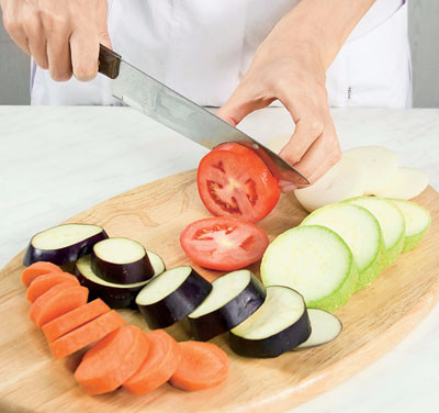 Частое мытьё ножа снижает риск пищевого отравления
